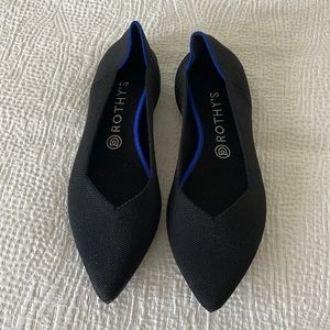 Rothy’s The Point Flats Black